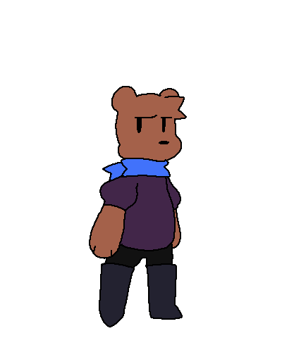 An in-game sprite of Bop the Bear.